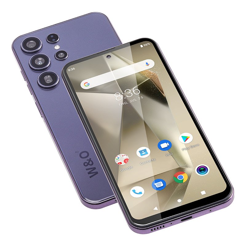 Wholesale X500 PRO 6.5 Inch HD Touch Screen Android Smartphone 4G LTE 4GB+128GB Storage English Operating Global 4G Phone